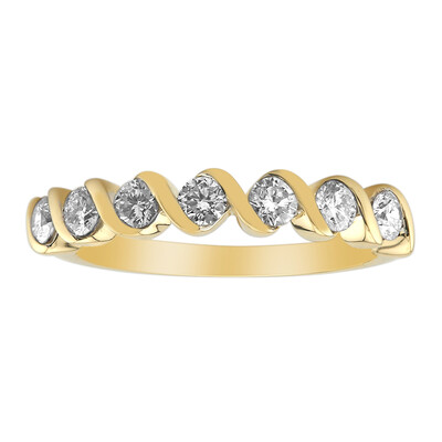 9K SI1 (G) Diamond Gold Ring (Annette)