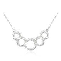 Zircon Silver Necklace