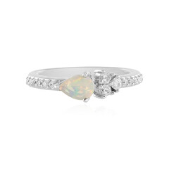 Welo Opal Silver Ring