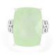 Prehnite Silver Ring