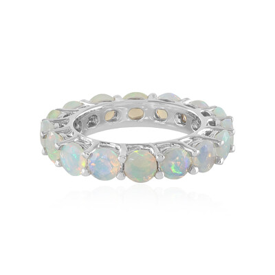 Welo Opal Silver Ring