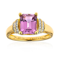 18K Pink Diaspore Gold Ring (AMAYANI)