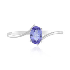 Tanzanite Platinum Ring