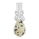 Dalmatian Jasper Silver Pendant