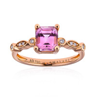 18K Pink Diaspore Gold Ring (AMAYANI)