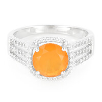 Carnelian Silver Ring