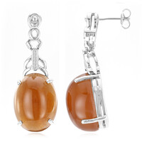 Capillitas Aragonite Silver Earrings