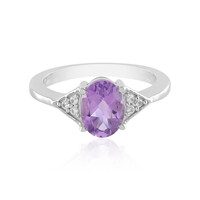 Uruguayan Amethyst Silver Ring