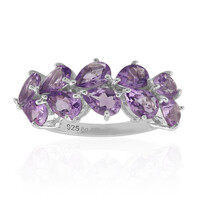 Amethyst Silver Ring