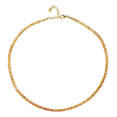 Imperial Topaz Silver Necklace