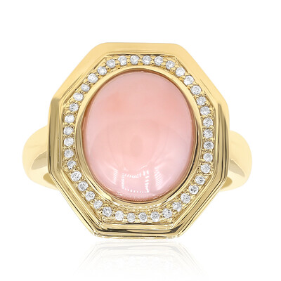 14K Pink Opal Gold Ring (CIRARI)