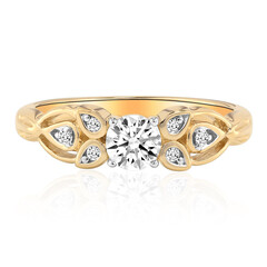 14K SI1 (G) Diamond Gold Ring