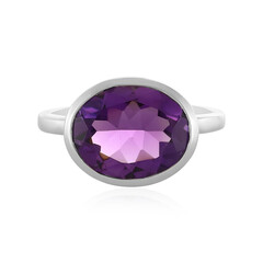 Amethyst Silver Ring