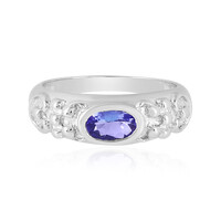 Tanzanite Silver Ring