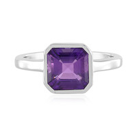 Siberian Amethyst Silver Ring