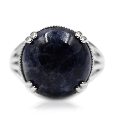 Sodalite Silver Ring