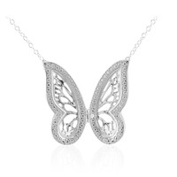 I3 (I) Diamond Silver Necklace