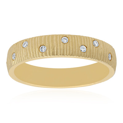 14K SI2 (H) Diamond Gold Ring