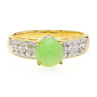 Imperial Chrysoprase Silver Ring