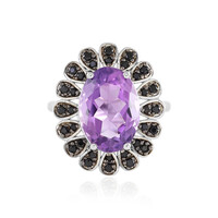 Amethyst Silver Ring