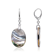 Mother of Pearl Silver Earrings