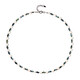 Green Hematite Silver Necklace