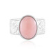 Machu Picchu Pink Opal Silver Ring (de Melo)