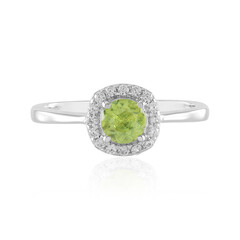 Sphene Silver Ring