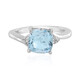 Sky Blue Topaz Silver Ring