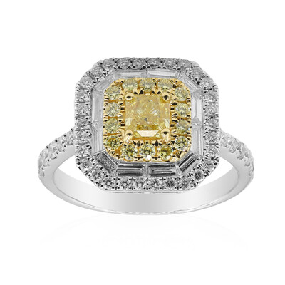 18K SI2 Yellow Diamond Gold Ring (CIRARI)