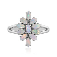 Welo Opal Silver Ring