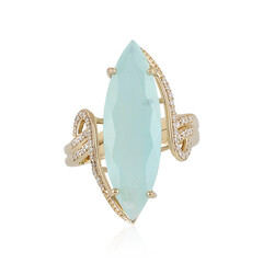 14K Paraiba Opal Gold Ring (AMAYANI)