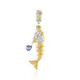 Mystic Freshwater Pearl Silver Pendant (Gems en Vogue)