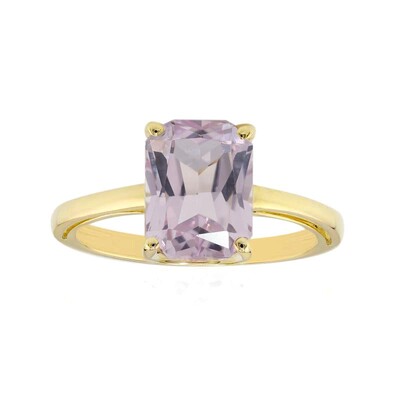 9K Kunzite Gold Ring