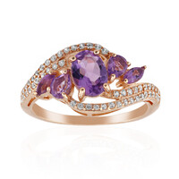 Amethyst Silver Ring