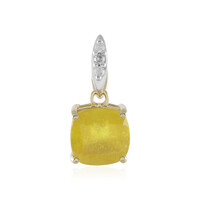 9K Madagascar Yellow Sapphire Gold Pendant