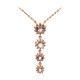 10K AAA Morganite Gold Necklace