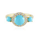 Sleeping Beauty Turquoise Silver Ring