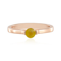 Madagascar Yellow Sapphire Silver Ring