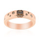 14K VS1 Argyle Rose De France Diamond Gold Ring (Annette)