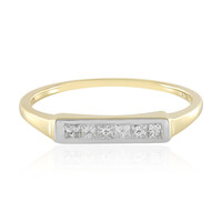 9K SI1 (H) Diamond Gold Ring