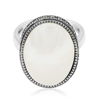 Mabe Pearl Silver Ring (TPC)