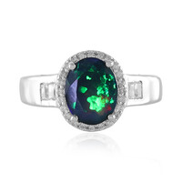 Mezezo Opal Silver Ring