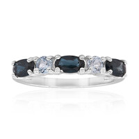 London Blue Topaz Silver Ring