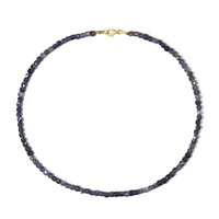 Madagascar Iolite Silver Necklace