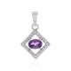 Uruguayan Amethyst Silver Pendant