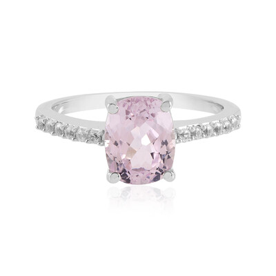 Kunzite Silver Ring