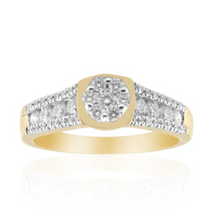 9K SI1 (G) Diamond Gold Ring