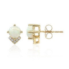 10K AAA Welo Opal Gold Earrings