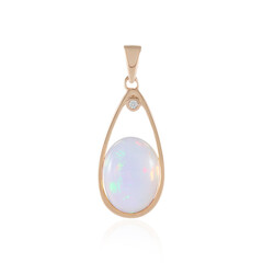 Welo Opal Silver Pendant (Adela Silber)